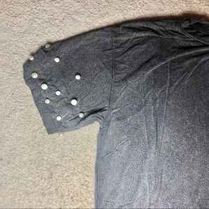 Pearl Sleeve Tshirt NWT